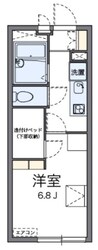 レオパレスエイムフル北千住の物件間取画像